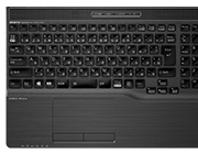 WA-X/D3  バックライト付プリズムクリアキーボード
