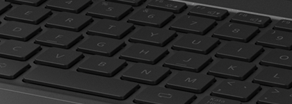 かな表記なしキーボード