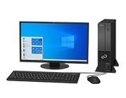 USB 有線キーボード/USB 有線 光学式マウス 21.5W液晶（ノングレア）