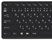 かな表記ありキーボード（黒）