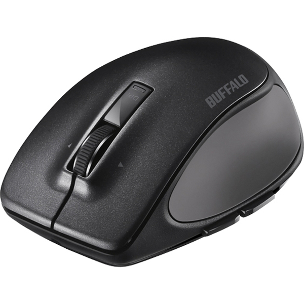 BUFFALO ブラックマウス 本体 マウス ブラック BSMBW300MBK [BlueLED /無線(ワイヤレス) /3ボタン