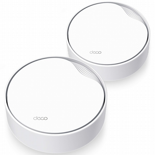 Deco X50 AX3000 メッシュWi-Fi 6システム 2ユニット e-TREND｜TP-LINK Deco X Deco X50(2-pack)(JP) [AX3000