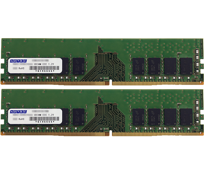 富士通 WEB MART | DDR4-2666 UDIMM ECC 16GB×2枚 2Rx8 ADS2666D