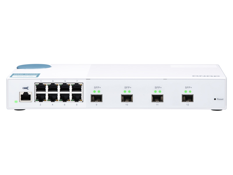 富士通WEB MART] QSW-M408S L2 Webマネージドスイッチ (4 x 10GbE + 8 