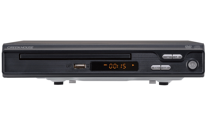 富士通WEB MART] DVDプレーヤー HDMI対応 ブラック GH-DVP1M-BK ZD