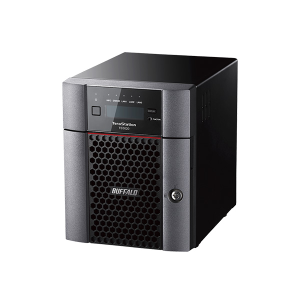外付けハードディスク・ドライブ Buffalo NAS TeraStation 3400D 富士通 WEB MART | TeraStation TS5420DNシリーズ 4ドライブNAS 64TB