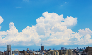 「東京都　入道雲と街並み」など、夏の風景壁紙を公開！