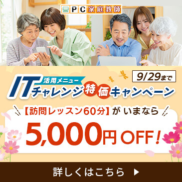 ITチャレンジ特価キャンペーン＜いまなら5,000円OFF!＞