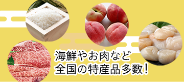 ふるさと納税で地域を応援！